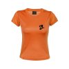 Camiseta Chica Loru (personalizable) (naranja)